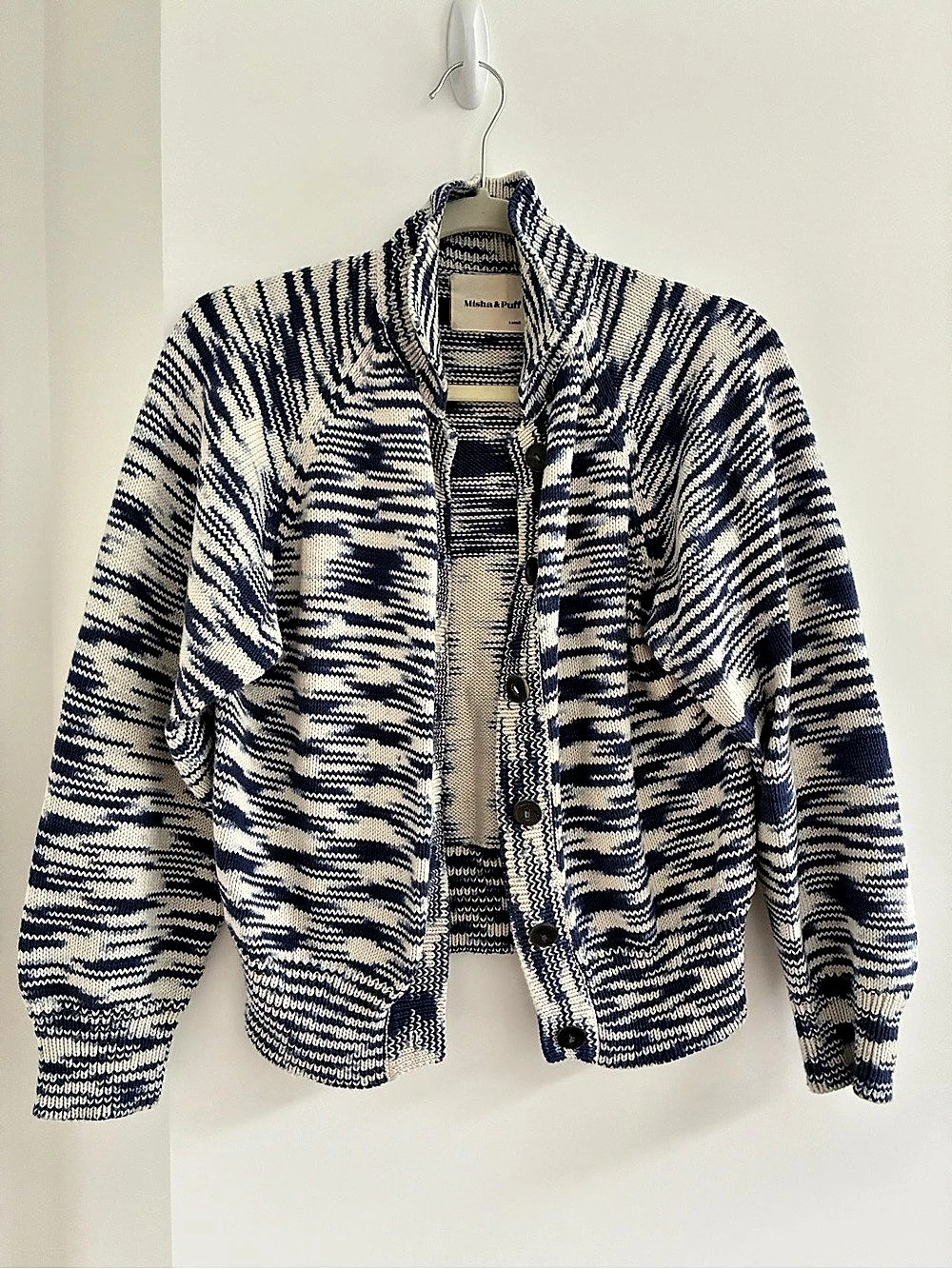 Misha & Puff Spacedye Polo Cardigan